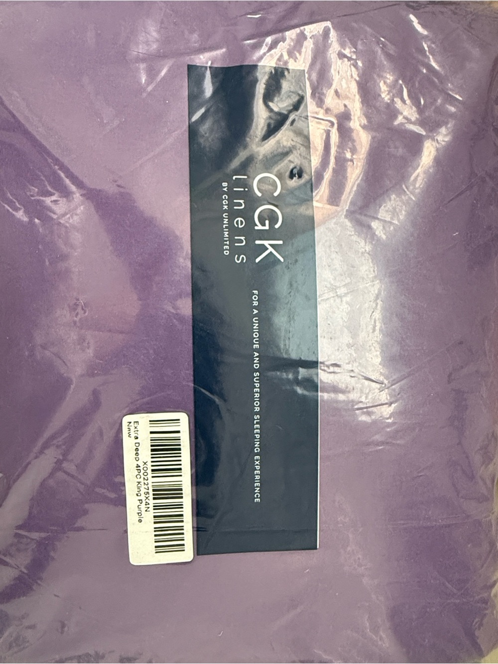 Purple Sheet Set - Soft Purple Home Bedding